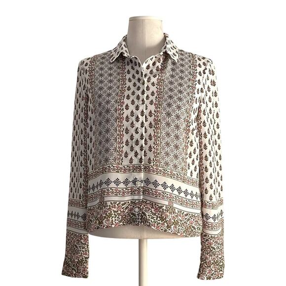*NWOT* LIMITED Edition Floral Patterned Women's Top | Size 6 - Picture 1 of 9